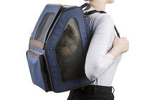 Load image into Gallery viewer, Rio Bag on Wheels - Navy – 3-in-1 Luxury Pet Carrier
