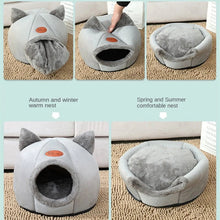 Load image into Gallery viewer, Cozy 2-In-1 Pet House Bed
