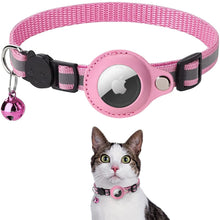 Load image into Gallery viewer, Reflective Airtag Case Collar for Cats and Dogs
