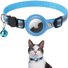 Load image into Gallery viewer, Reflective Airtag Case Collar for Cats and Dogs
