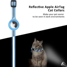 Load image into Gallery viewer, Reflective Airtag Case Collar for Cats and Dogs
