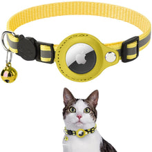 Load image into Gallery viewer, Reflective Airtag Case Collar for Cats and Dogs
