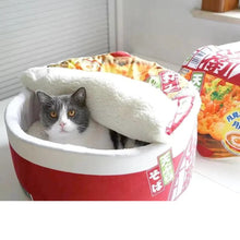 Load image into Gallery viewer, Pet Ramen Cushion Bed
