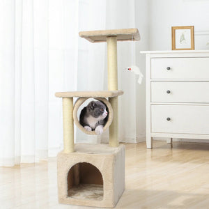 Ultimate Cat Haven: Tree House Tower for Endless Feline Fun!