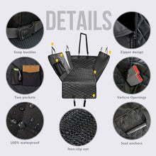Load image into Gallery viewer, Waterproof Pet Car Seat Covers
