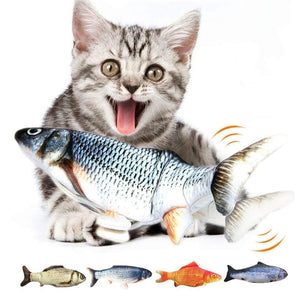 Interactive Fun: Electronic Fish Toy for Happy Cats! 🐟🐾