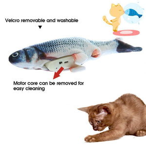 Interactive Fun: Electronic Fish Toy for Happy Cats! 🐟🐾