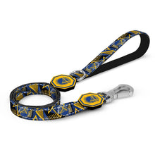 Load image into Gallery viewer, Golden State Warriors x Fresh Pawz - Hardwood Leash | Official NBA Pet Gear&quot;
