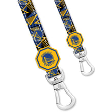 Load image into Gallery viewer, Golden State Warriors x Fresh Pawz - Hardwood Leash | Official NBA Pet Gear&quot;
