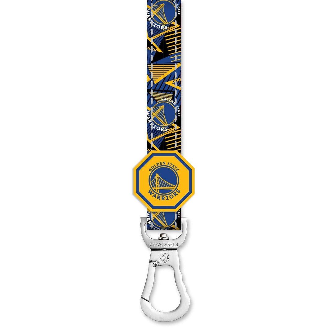 Golden State Warriors x Fresh Pawz - Hardwood Leash | Official NBA Pet Gear