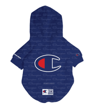 Load image into Gallery viewer, Champion x Fresh Pawz - Logo Repeat Hoodie | Canine Couture
