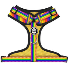 Load image into Gallery viewer, Rainbow Pride | Adjustable Mesh Harness
