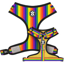 Load image into Gallery viewer, Rainbow Pride | Adjustable Mesh Harness
